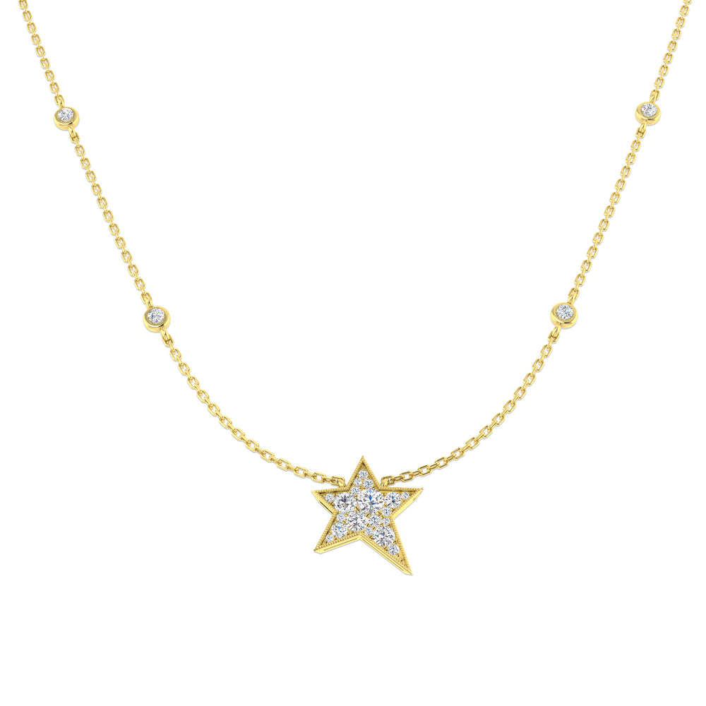 Gigi Diamond Pendant 0.75ct Gold (Without Chain )
