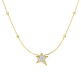 Gigi Diamond Pendant 0.75ct Gold (Without Chain )