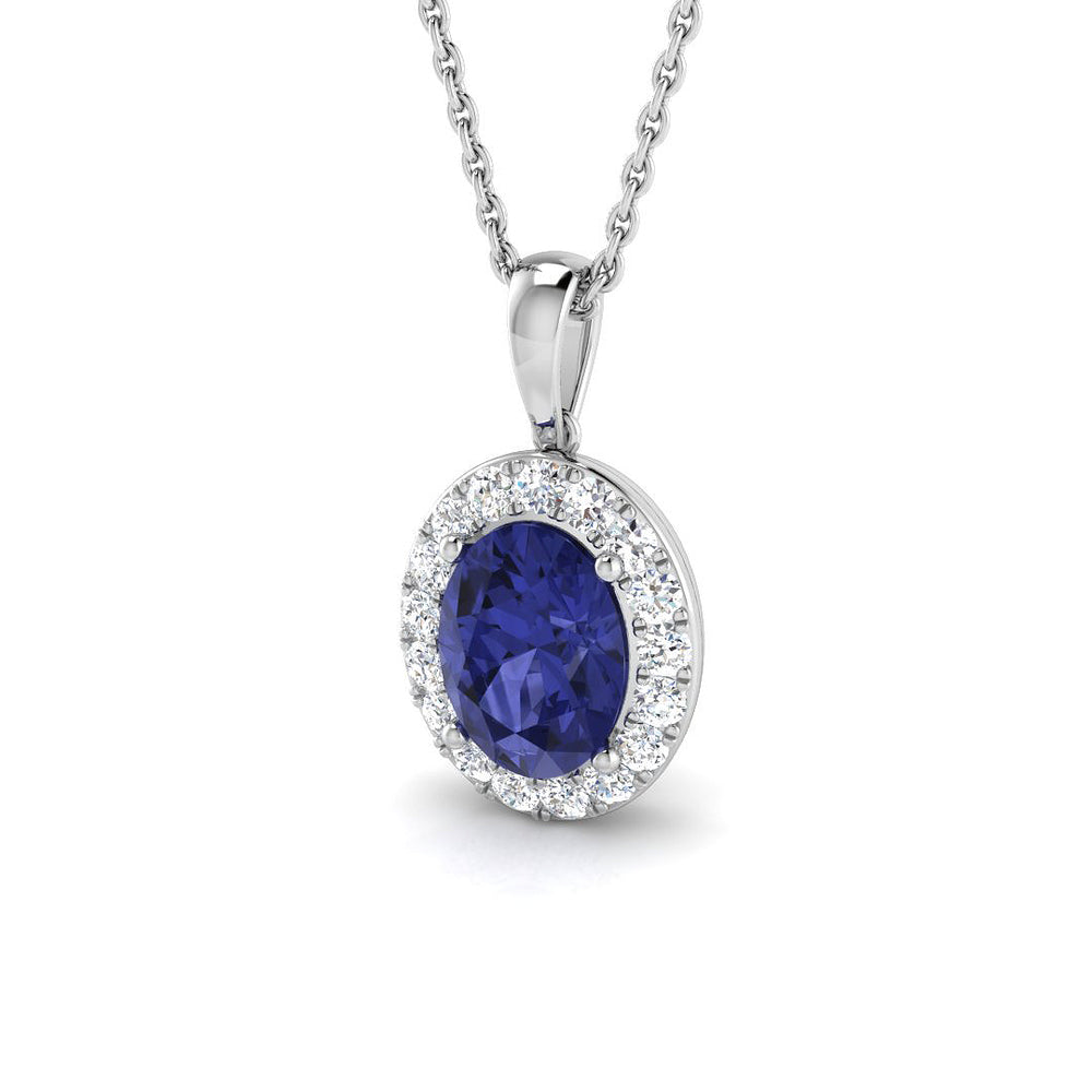 Eden Tanzanite Pendant 1.75ct to 6ct Gold (Without Chain )