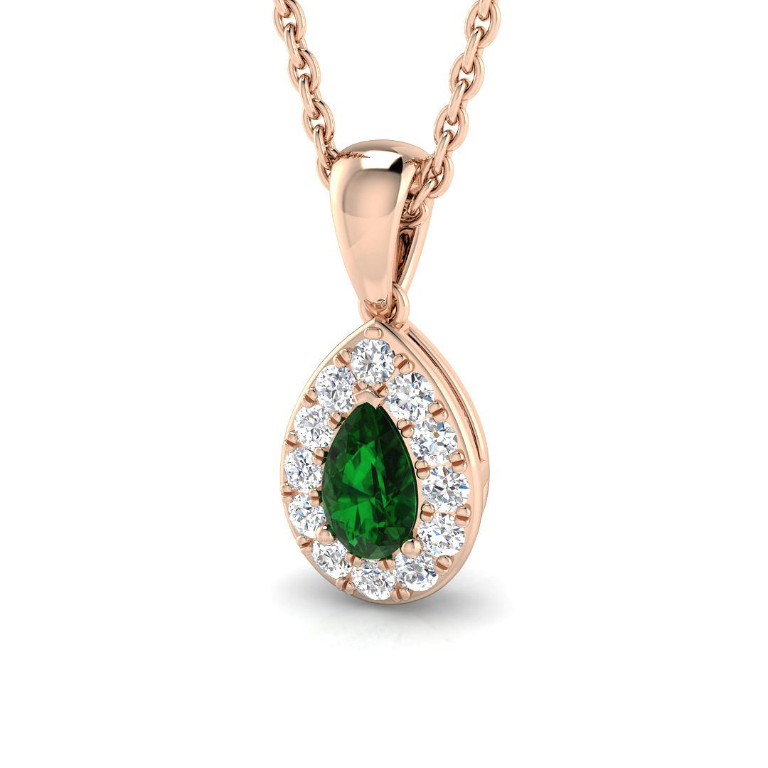 Ariel Blue Sapphire Pendant 0.3ct to 3.5ct Gold (Without Chain )