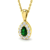 Ariel Blue Sapphire Pendant 0.3ct to 3.5ct Gold (Without Chain )