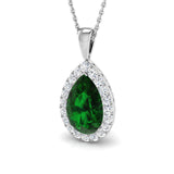 Arla Emerald Pendant 2ct to 4.5ct Gold (Without Chain )
