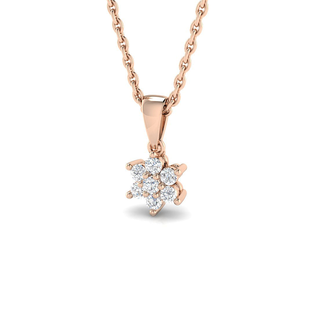 Avine Diamond Pendant 0.1ct to 0.33ct Gold (Without Chain )