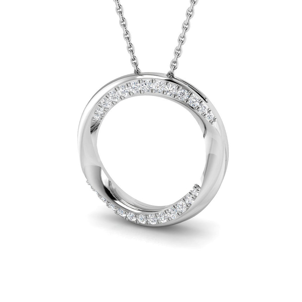Gracie Diamond Circle of Life Pendant 0.2ct Gold (Without Chain )