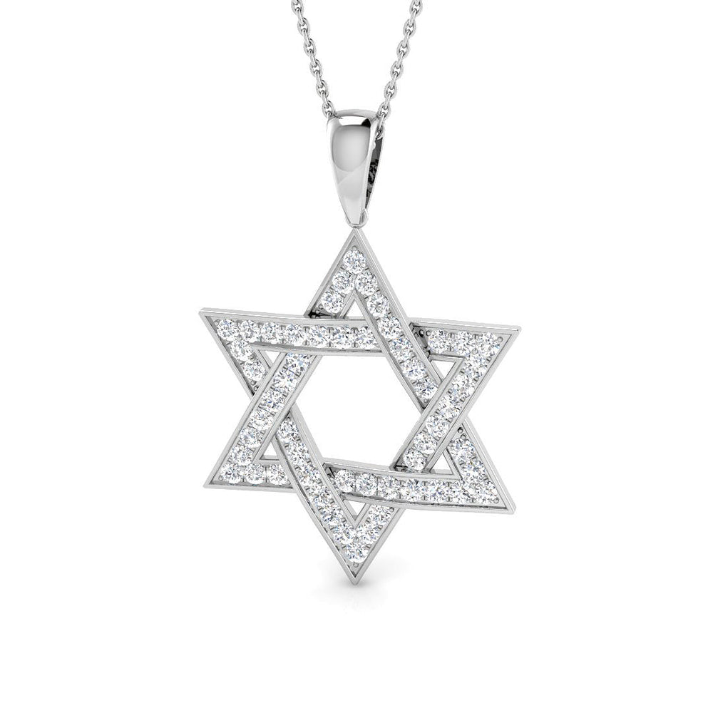 Lupin Diamond Pendant 0.25ct to 1ct Gold  Religious(Without Chain )