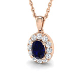 Ronald Amethyst Pendant 0.5ct to 0.75ct Gold (Without Chain )