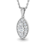 Hunter Vintage Pendant 0.2ct Diamond Gold (Without Chain )