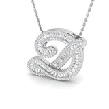 Tilda Diamond Initial Pendant 0.75ct to 1ct Gold  A to Z(Without Chain )