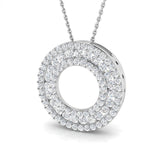 Cistus Circle of Life Pendant 1.5ct to 2ct Gold (Without Chain )