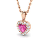Dulcie Sapphire Pendant 0.3ct to 0.5ct Gold (Without Chain )