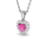 Dulcie Sapphire Pendant 0.3ct to 0.5ct Gold (Without Chain )