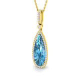 Ancho Amethyst Pendant 2.5ct to 4ct Gold (Without Chain )