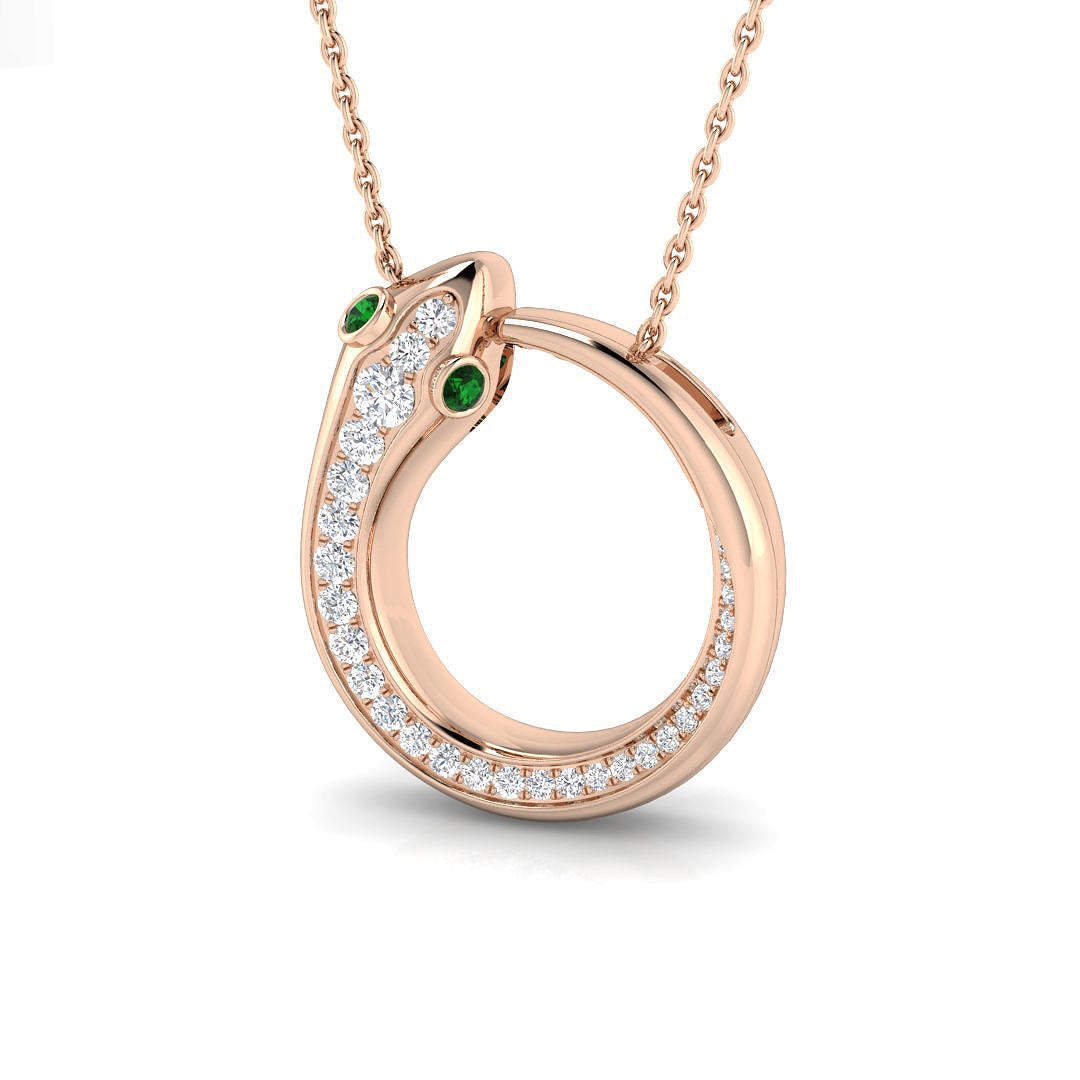 Cleo Diamond Pendant 0.25ct Gold (Without Chain )