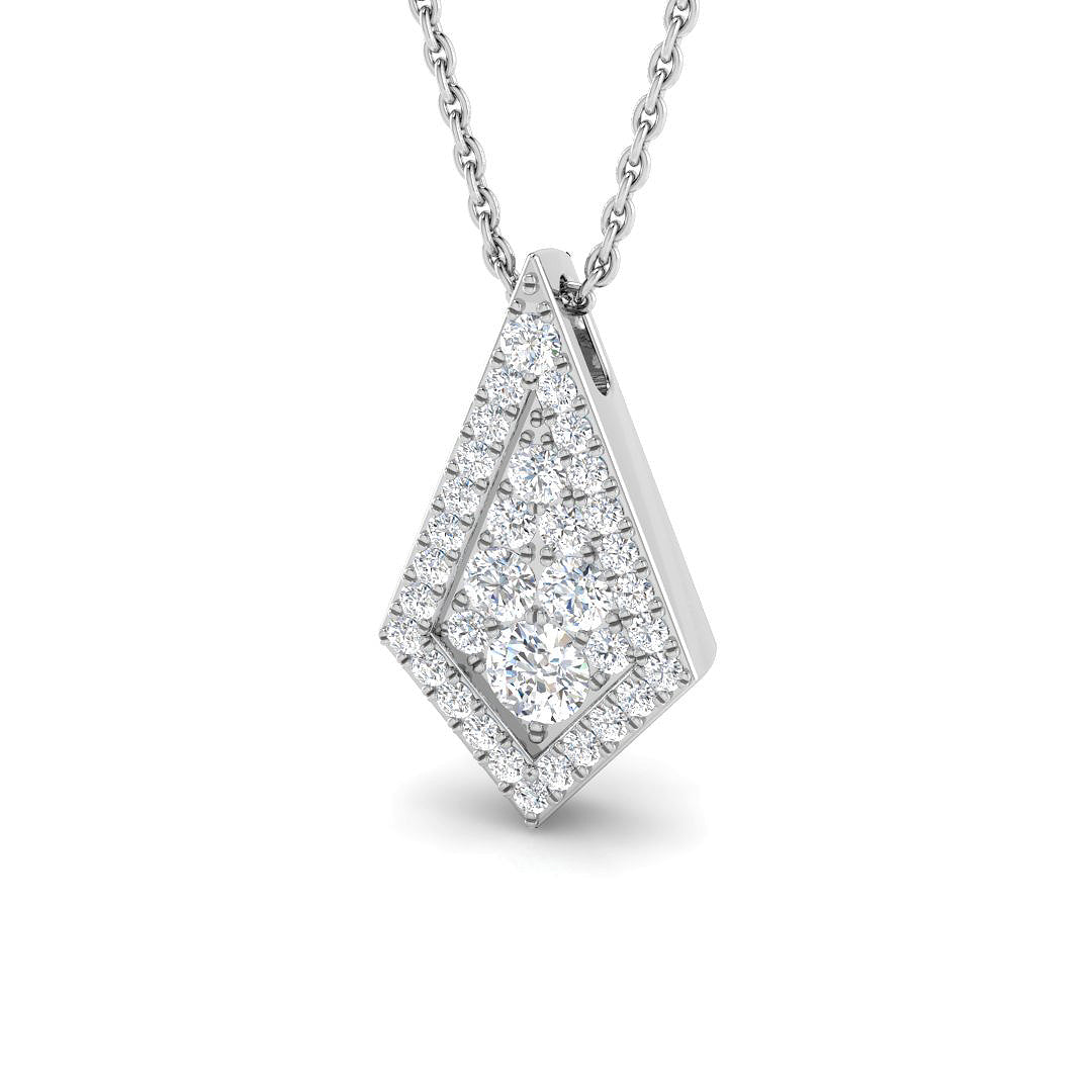 Esme Diamond Pendant 0.5ct Gold (Without Chain )