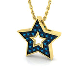 Greta Diamond Pendant 0.2ct Gold (Without Chain )