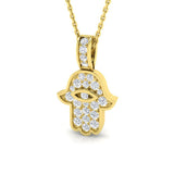 Adonis Diamond Pendant 0.25ct to 0.33ct  Gold Religious(Without Chain )