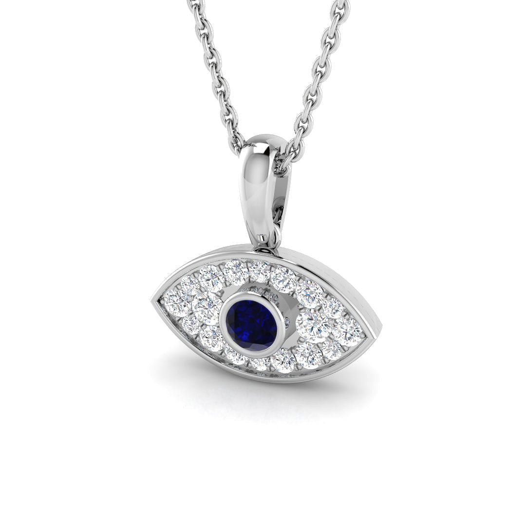 Gail Diamond Pendant 0.33ct Religious Gold (Without Chain )