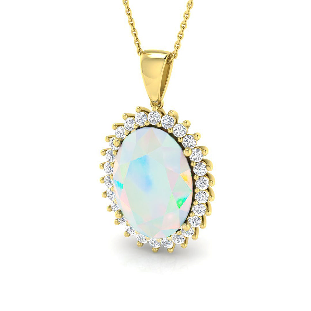 Brier Gemstone Pendant 4.5ct to 10ct Gold (Without Chain )
