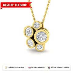 Lab grown diamond tennis bracelet