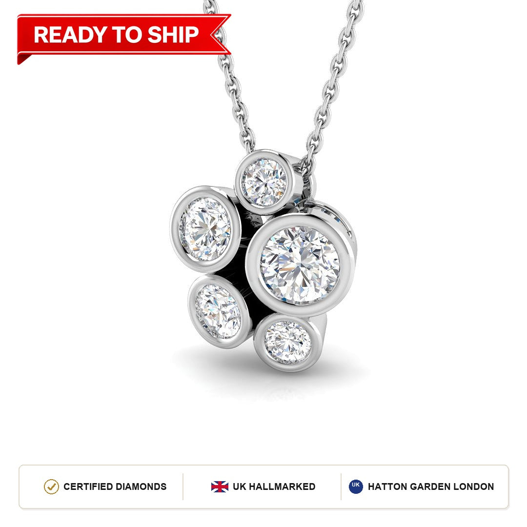 Lab grown diamond tennis bracelet
