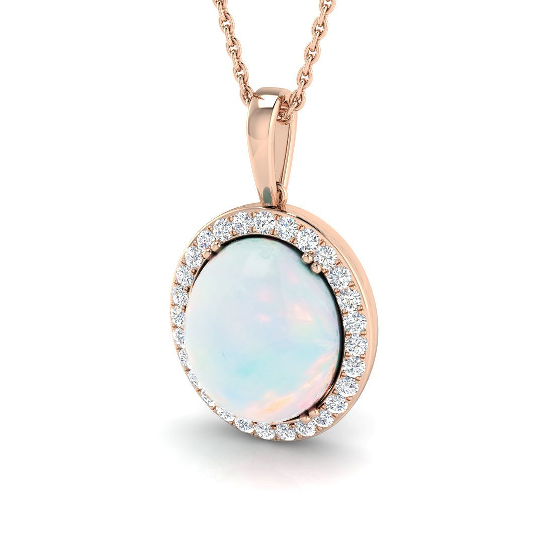 Gerald Opal Pendant 0.75ct to 6.5ct Gold (Without Chain )