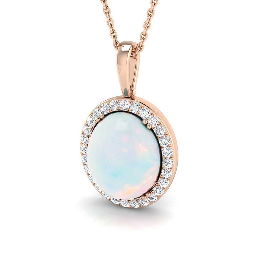 Gerald Opal Pendant 0.75ct to 6.5ct Gold (Without Chain )