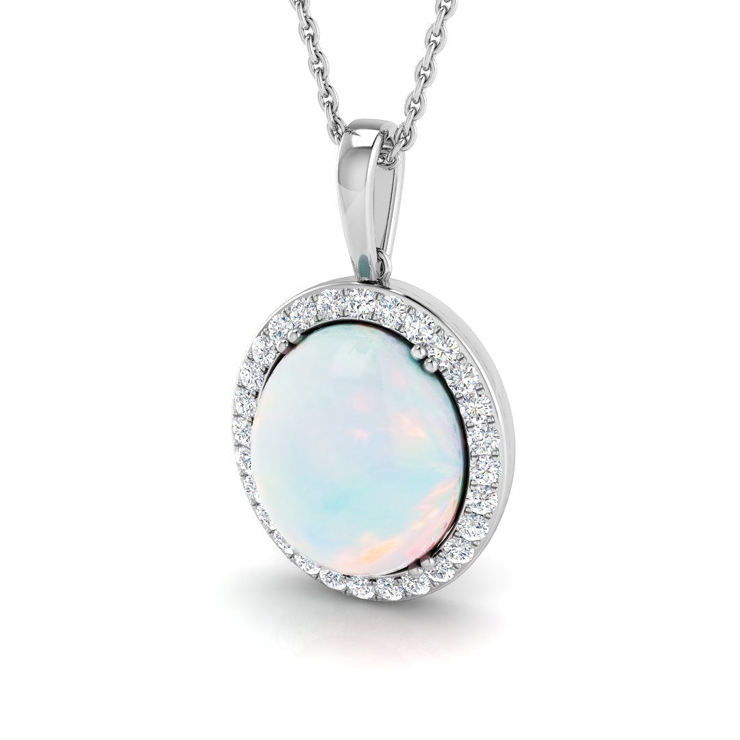 Gerald Opal Pendant 0.75ct to 6.5ct Gold (Without Chain )