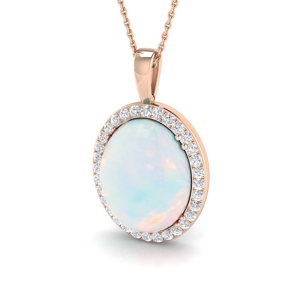 Gerald Opal Pendant 0.75ct to 6.5ct Gold (Without Chain )