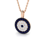 Norman Sapphire Pendant 0.33ct  Gold(Without Chain )