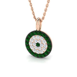 Norman Sapphire Pendant 0.33ct  Gold(Without Chain )
