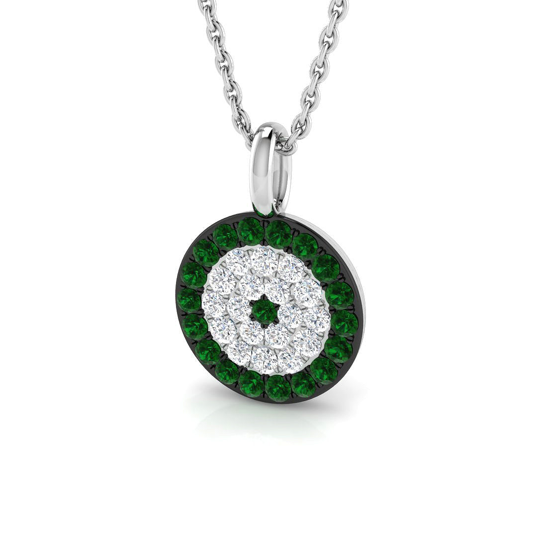 Norman Sapphire Pendant 0.33ct  Gold(Without Chain )