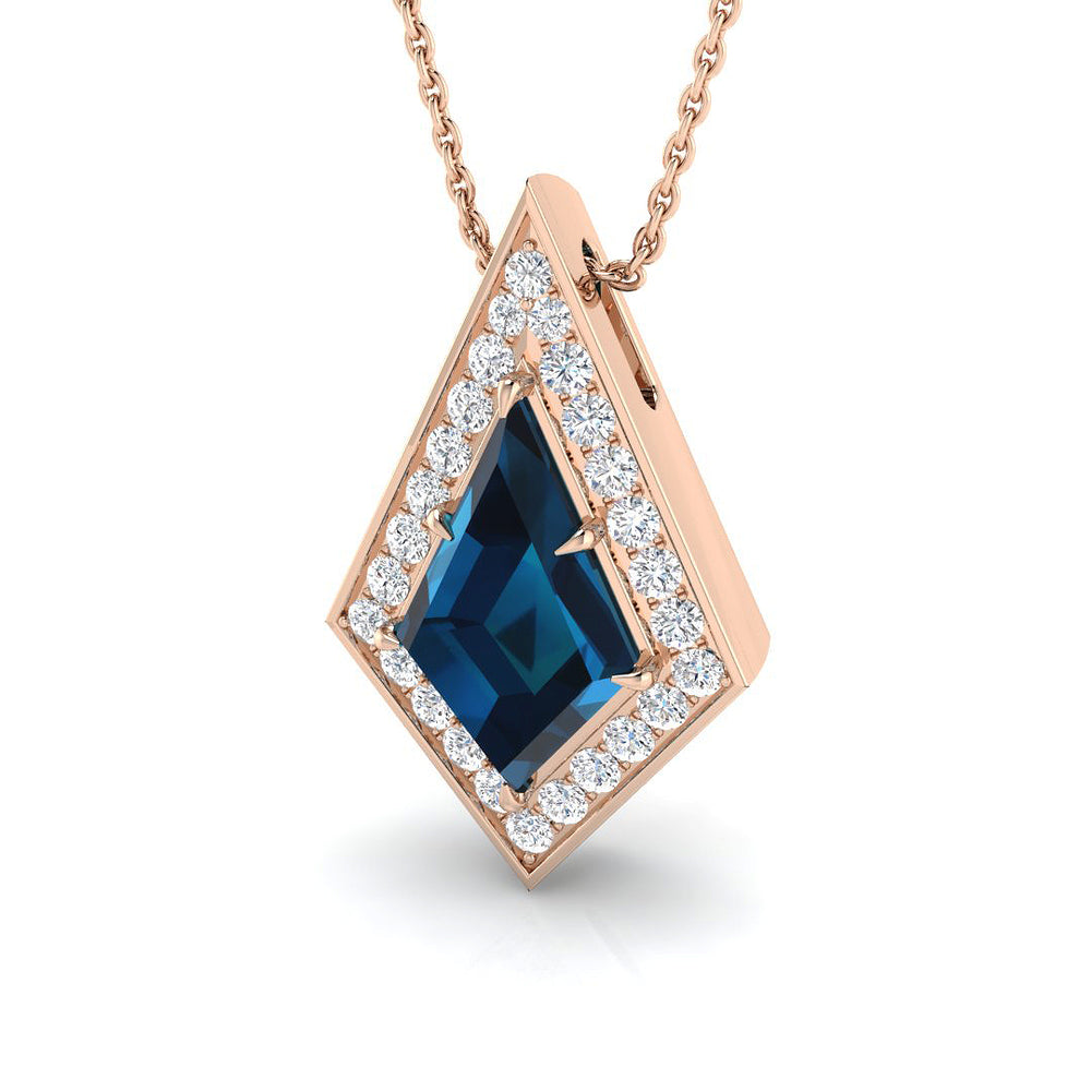 Ancor Amethyst Pendant 2.5ct to 6ct Gold (Without Chain )