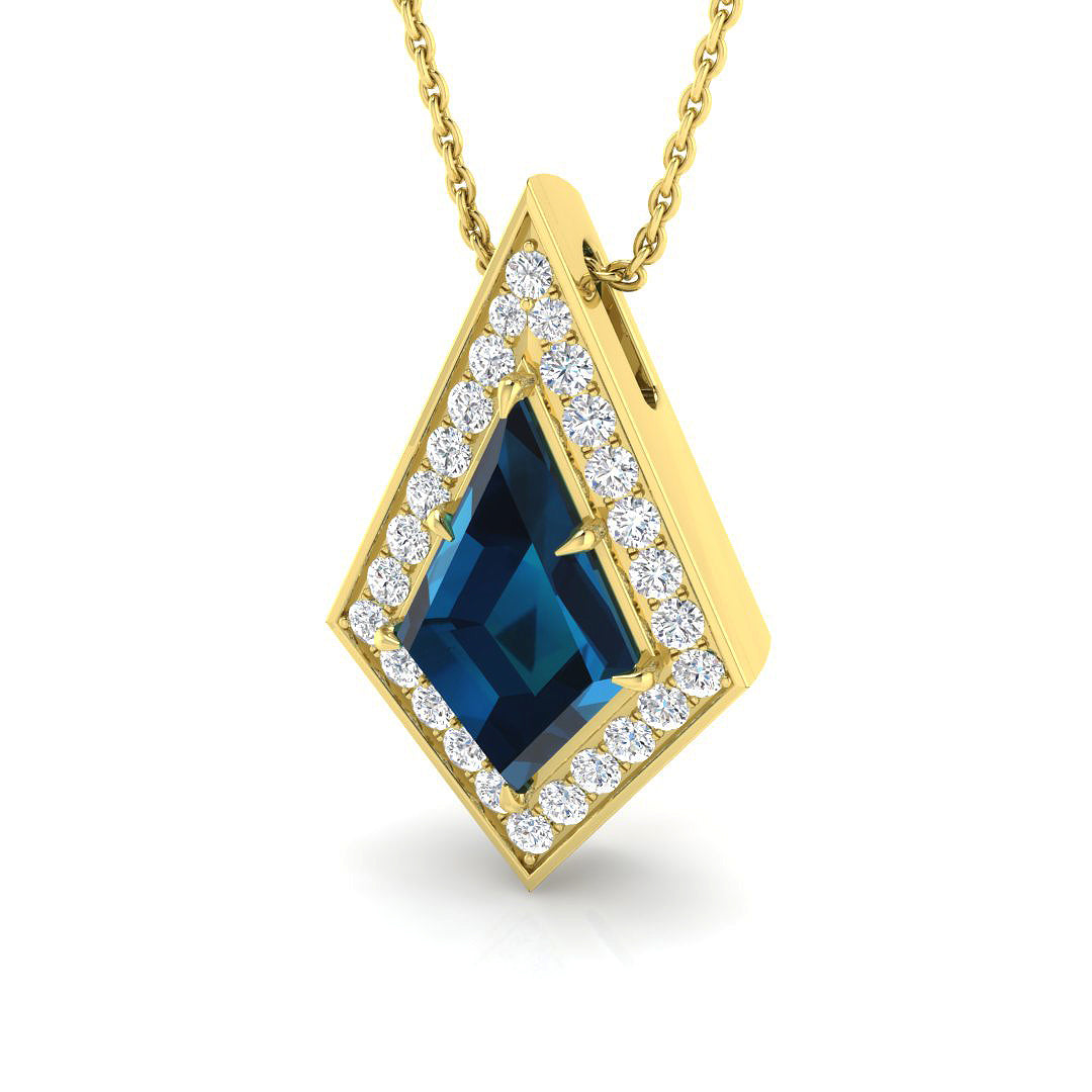 Ancor Amethyst Pendant 2.5ct to 6ct Gold (Without Chain )