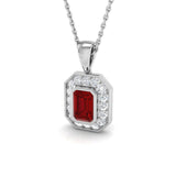 Amora Ruby Pendant 1ct Gold (Without Chain )