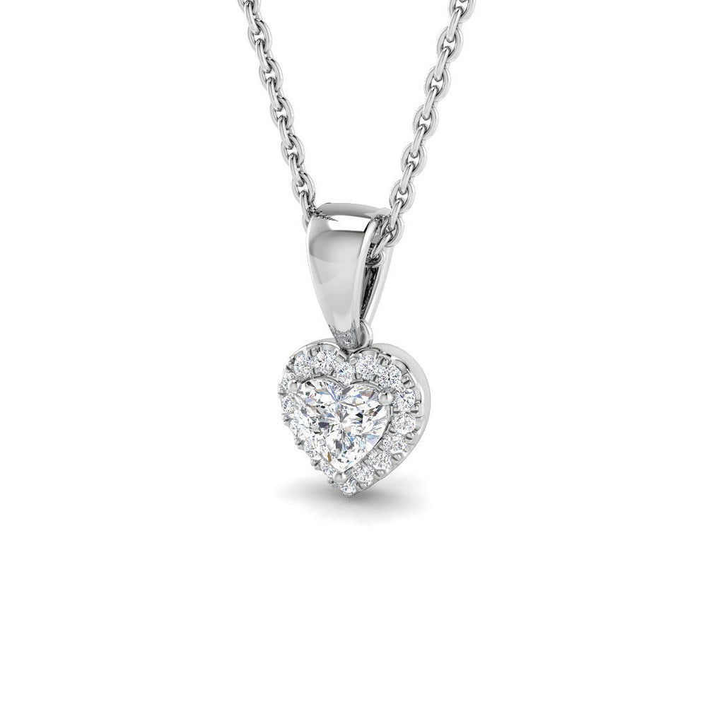 Viola Sapphire Pendant 0.25ct to 0.75ct Gold (Without Chain )
