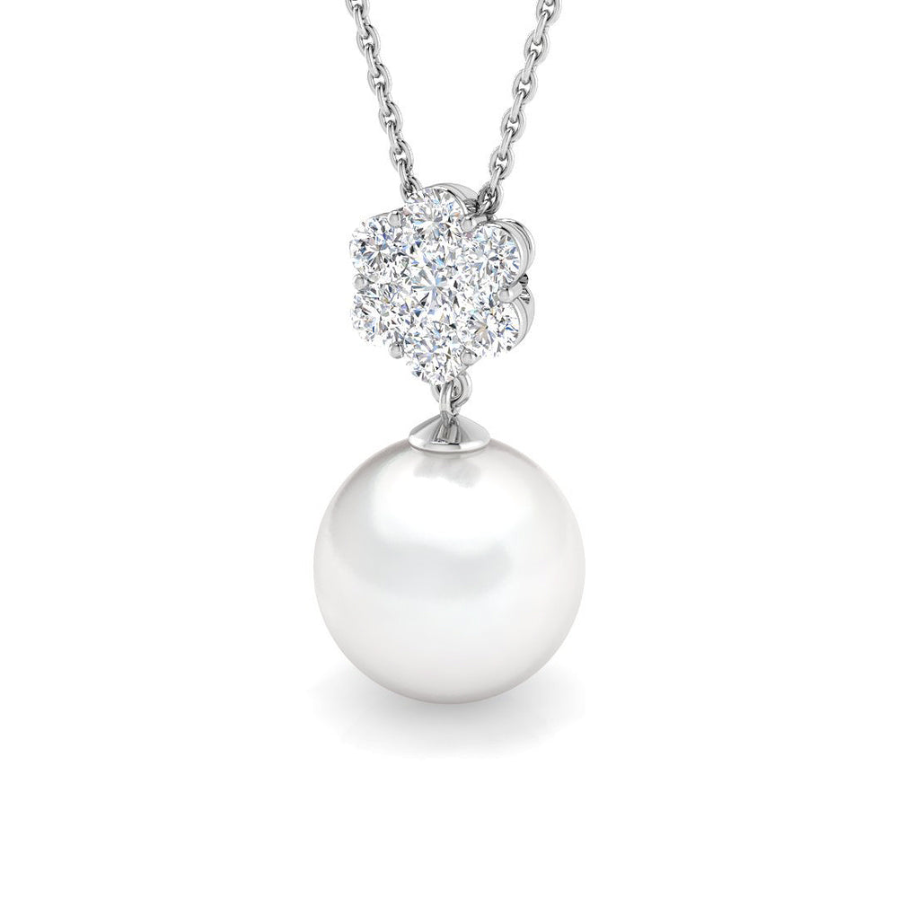 Aurei Gemstone Pendant 6.5ct Pearl Gold (Without Chain )