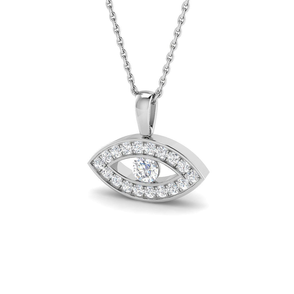 Luna Diamond Pendant 0.33ct Gold  Religious(Without Chain )
