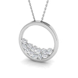 Baken Diamond Circle of Life Pendant 0.5ct Gold (Without Chain )