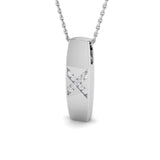 Baile Diamond Pendant Fancy 0.1ct Gold (Without Chain )