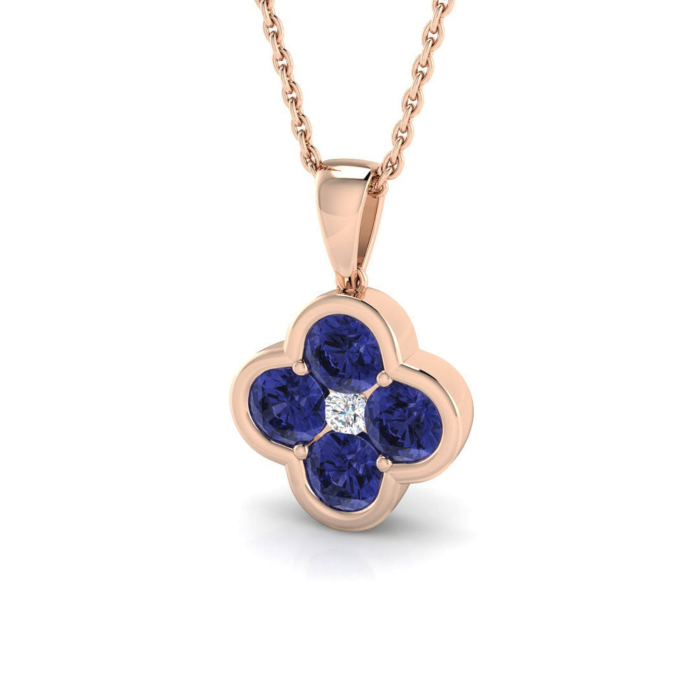 Bebop Tanzanite Pendant 1.25ct Gold (Without Chain )