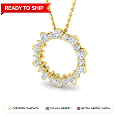 Lab grown diamond tennis bracelet