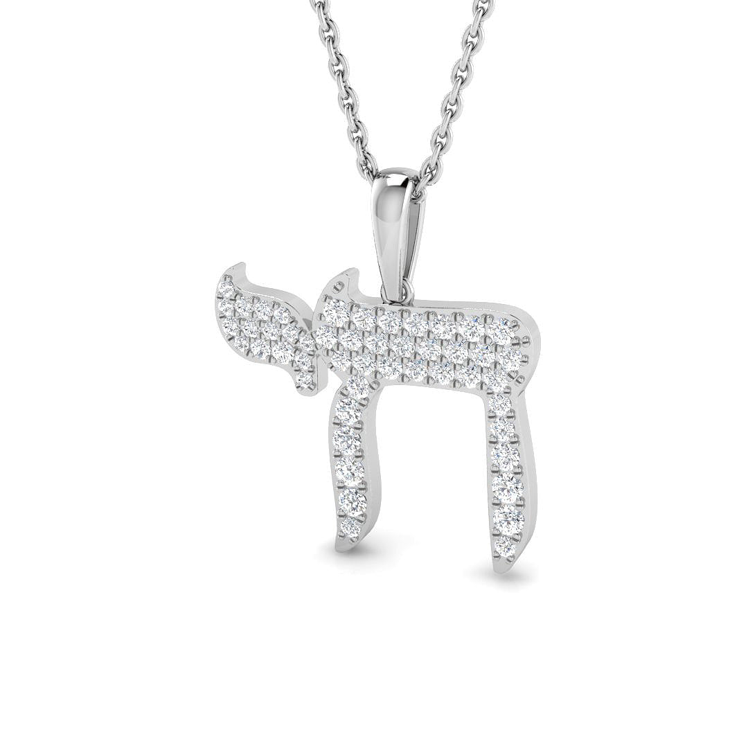 Baron Diamond Pendant Religious 0.1ct to 0.5ct Gold (Without Chain )