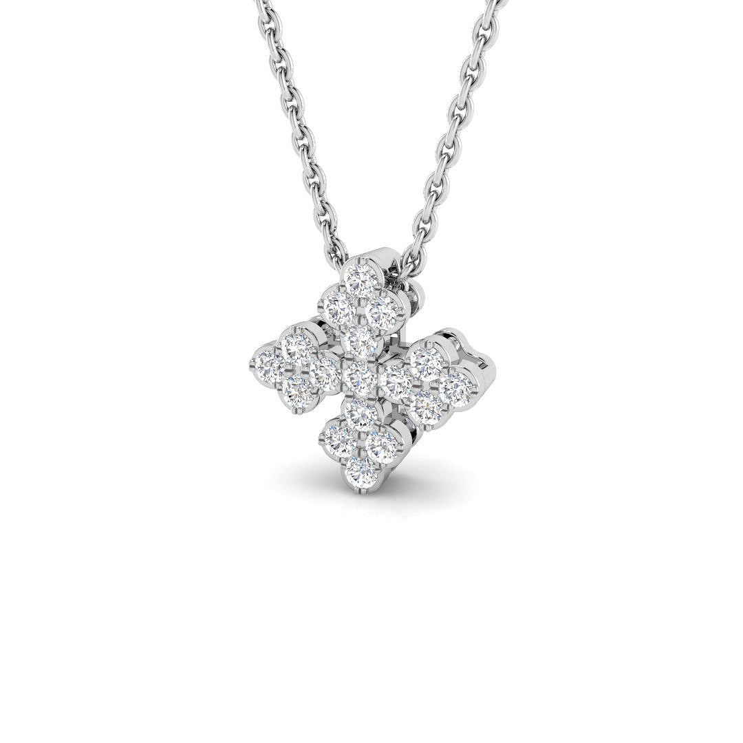 Biffy Diamond Pendant 0.2ct Fancy Gold (Without Chain )