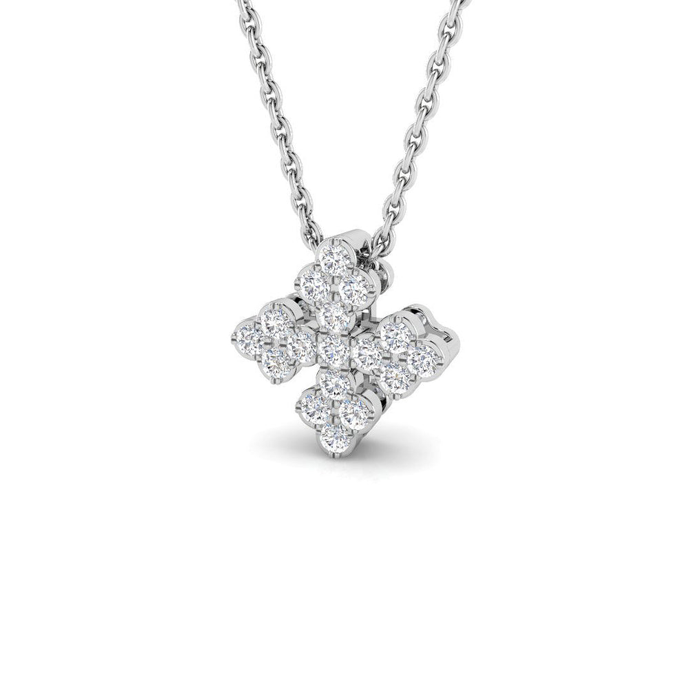 Biffy Diamond Pendant 0.2ct Fancy Gold (Without Chain )