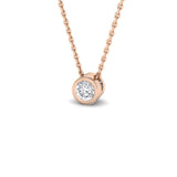 Reseda Solitaire Diamond  Pendant 0.15ct-0.75ct Gold (Without Chain )