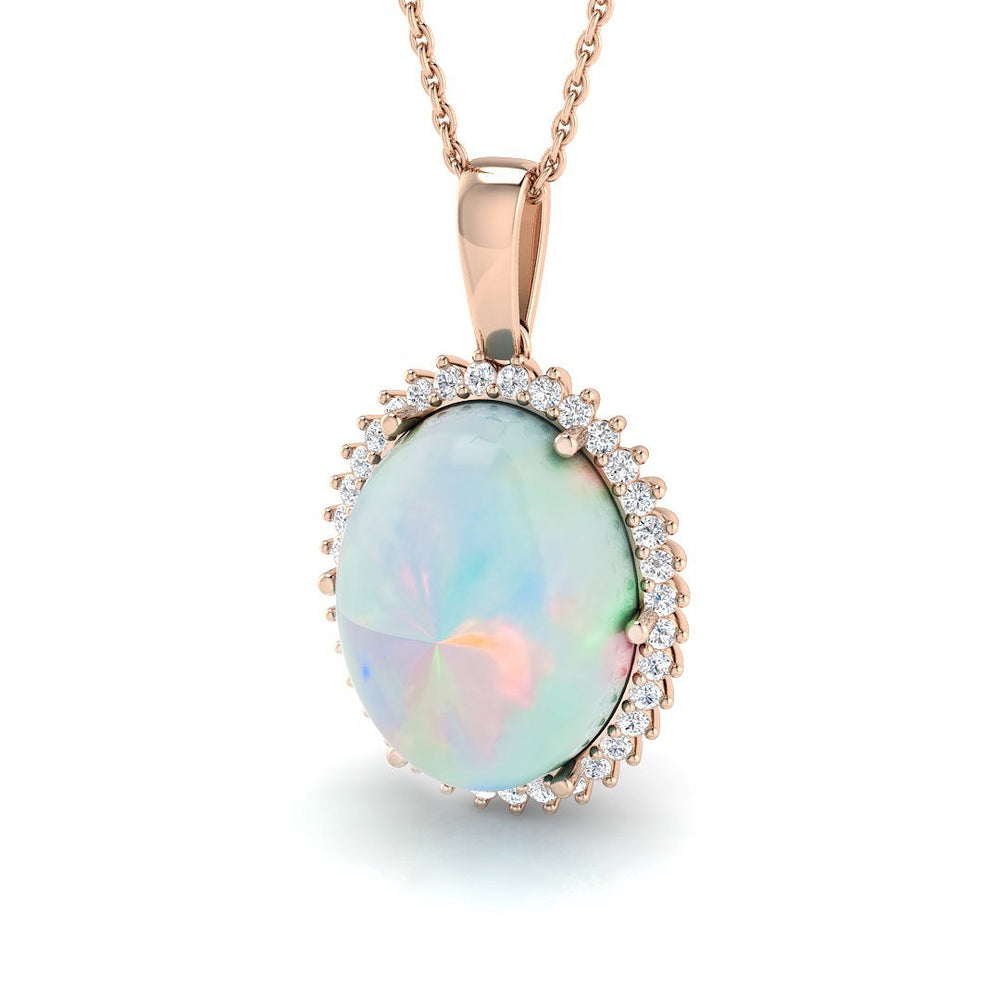 Bogie Gemstone Pendant 8.5ct Gold (Without Chain )