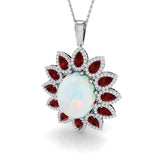 Botch Opal Pendant 11ct Gold (Without Chain )