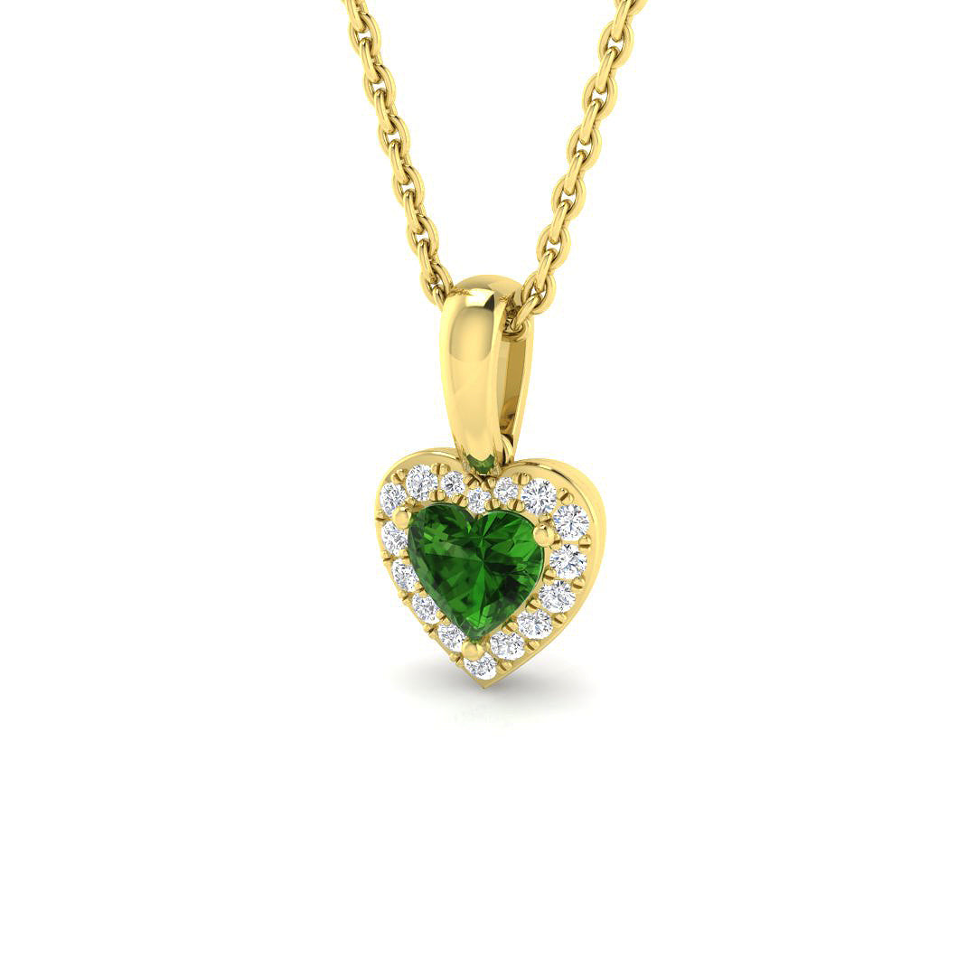 Boldo Sapphire Pendant 0.5ct Gold (Without Chain )