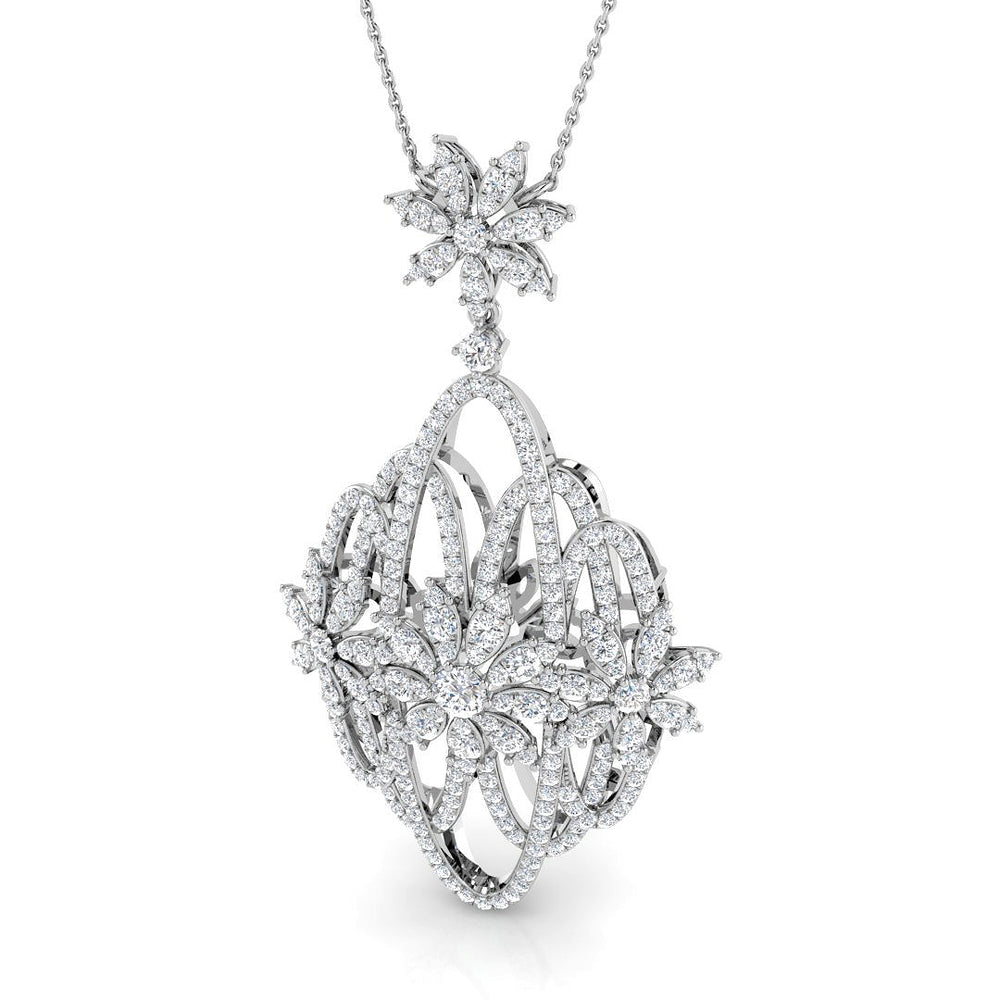 Amigo Diamond Pendant 3ct Fancy Gold (Without Chain )