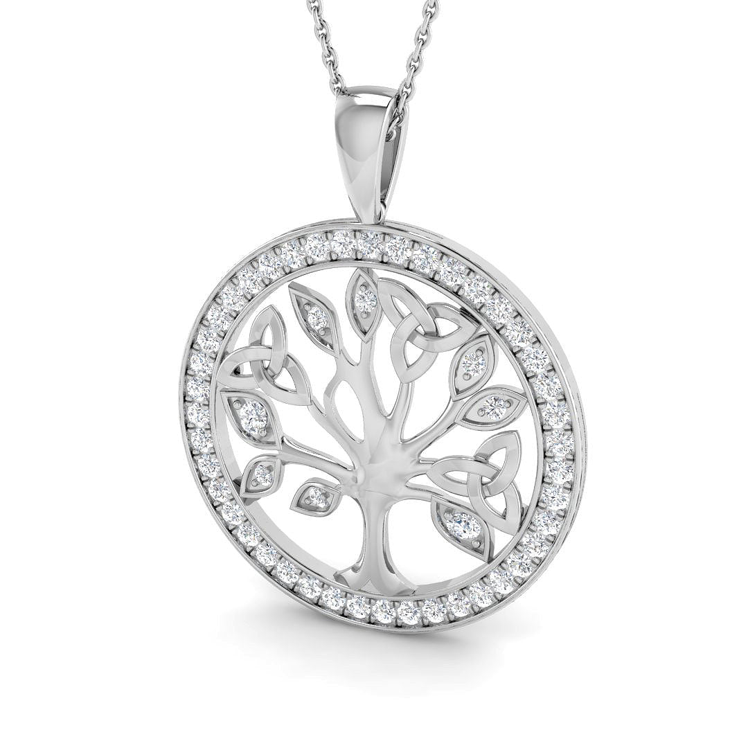 Busby Fancy Pendant 0.75ct to 1.5ct Gold  Diamond(Without Chain )